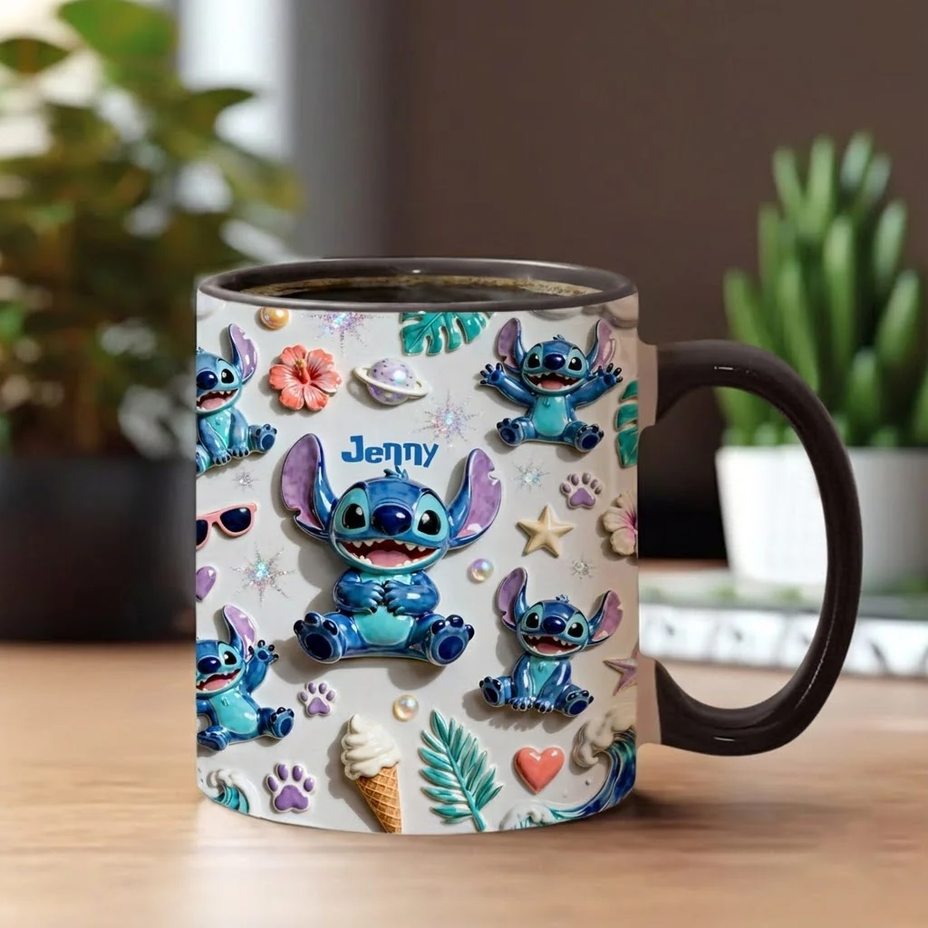 Just Love Sti - Personalized Accent Mug - Gift For Fan Movies HH01 - Image 3