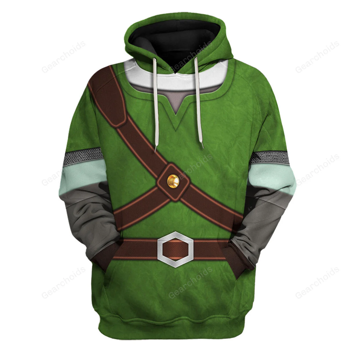 Knights Of Skyloft Green Hoodie Sweatshirt Sweatpants ZDHS10 - Image 2