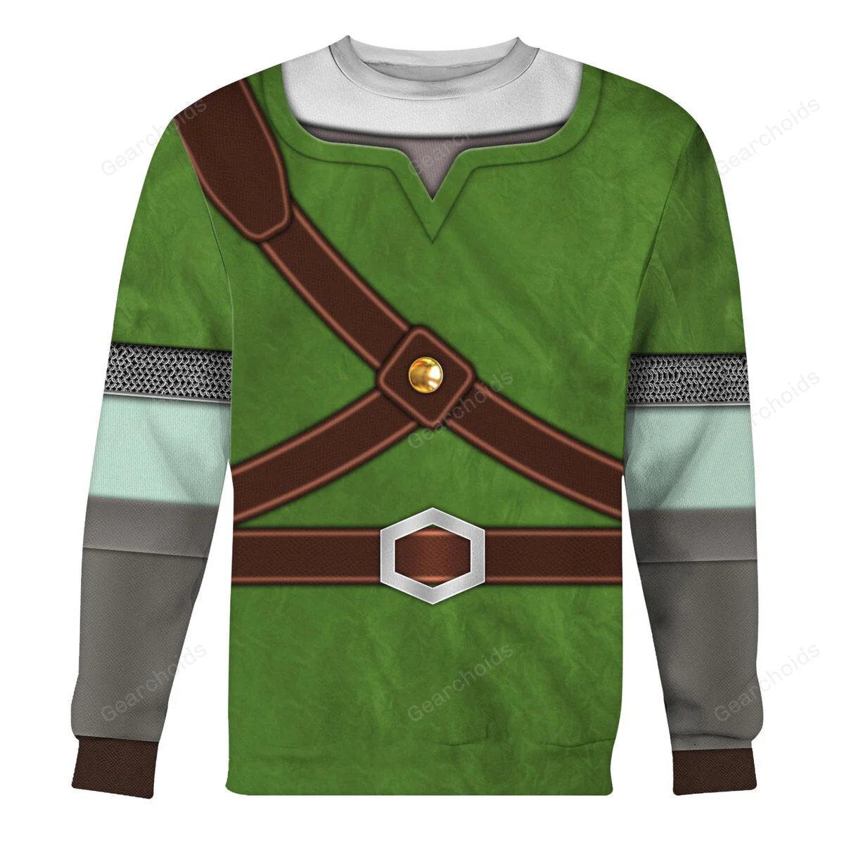 Knights Of Skyloft Green Hoodie Sweatshirt Sweatpants ZDHS10 - Image 4