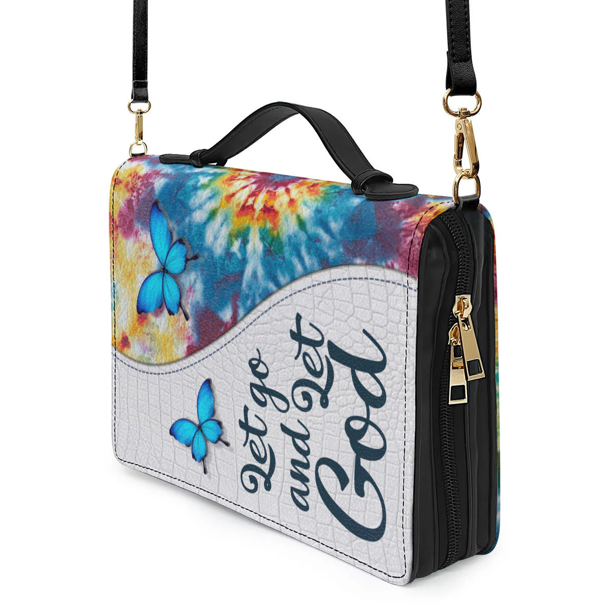 Let Go And Let God - Unique Personalized Bible Covers - AT4081425 - Image 5