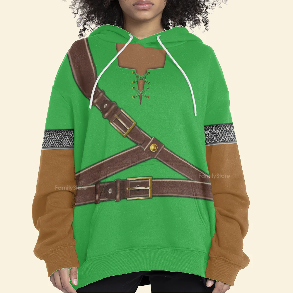 Link Iconic Costume Hoodie Sweatshirt Sweatpants ZDHS06 - Image 6