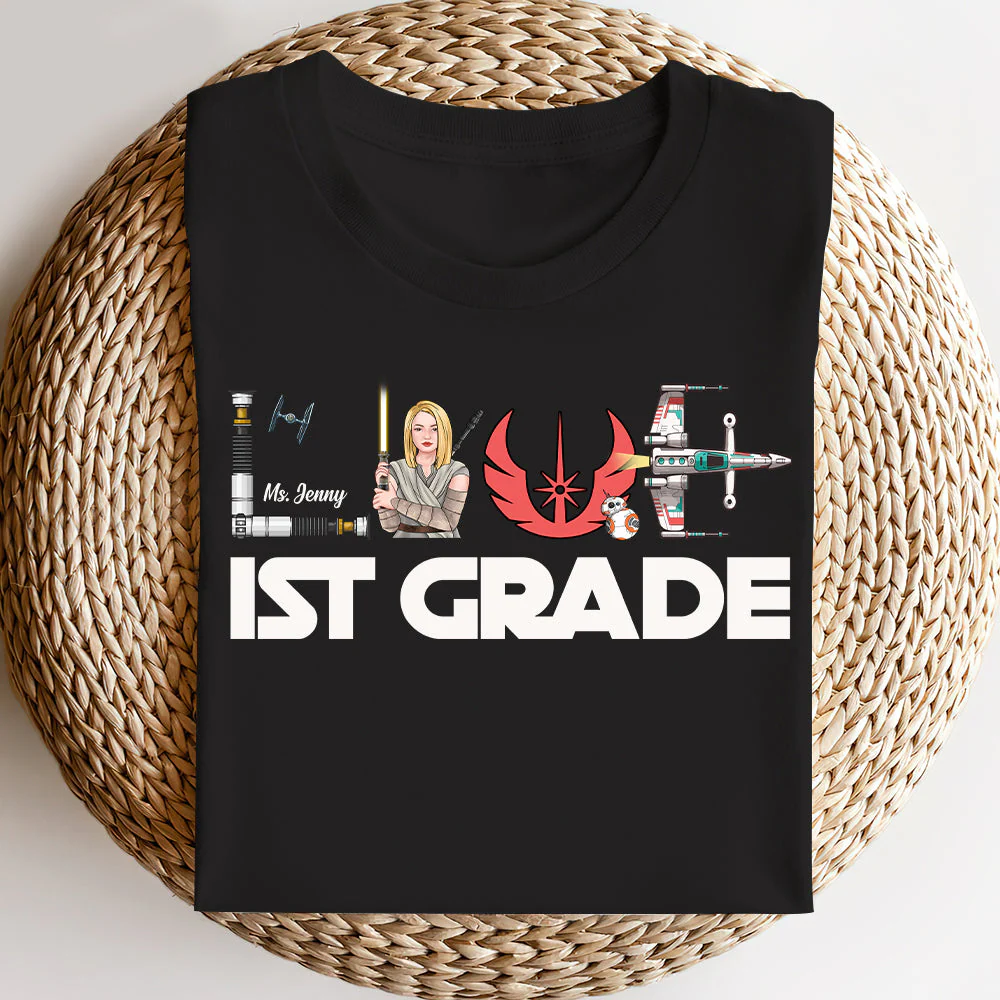 Love Back To School First Day Of School - Personalized Shirt | CL09 TD118 - Image 4