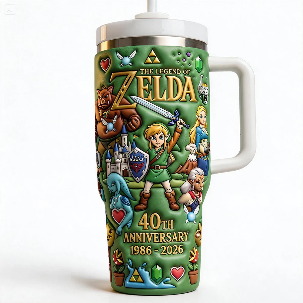 LoZd Celebrate 40th Anniversary - Personalized Tumbler 40oz - Gift For Movie Fans HH01 - Image 3