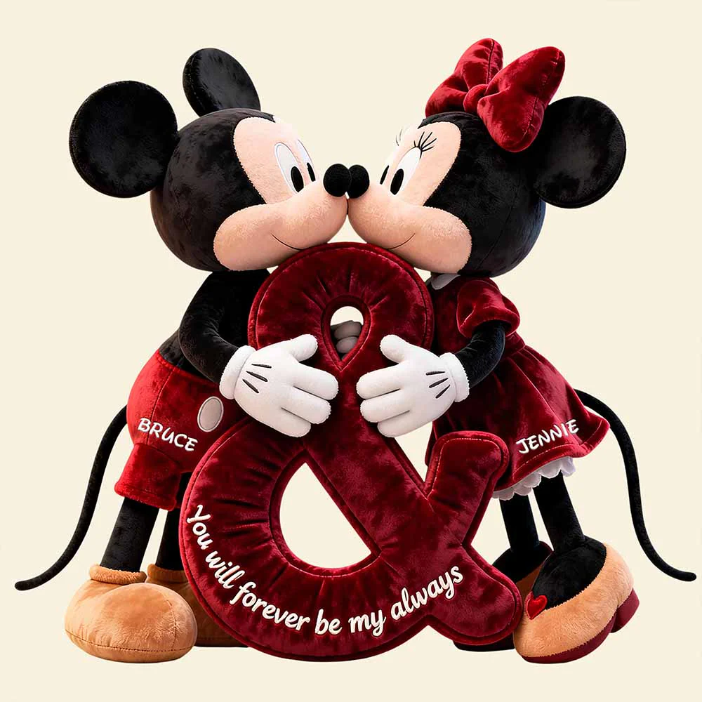 Magic Mouse You Will Forever Be My Always - Personalized Custom Shape Pillow - Gift For Couples NL122 - Image 3