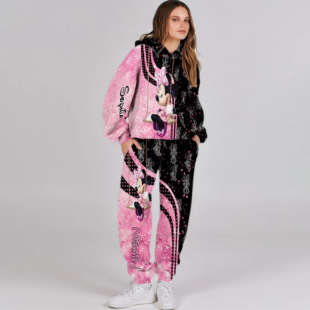 Magical Mouse - Personalized Hoodie & Sweatpants - Gifts For Her NL122 - Image 2