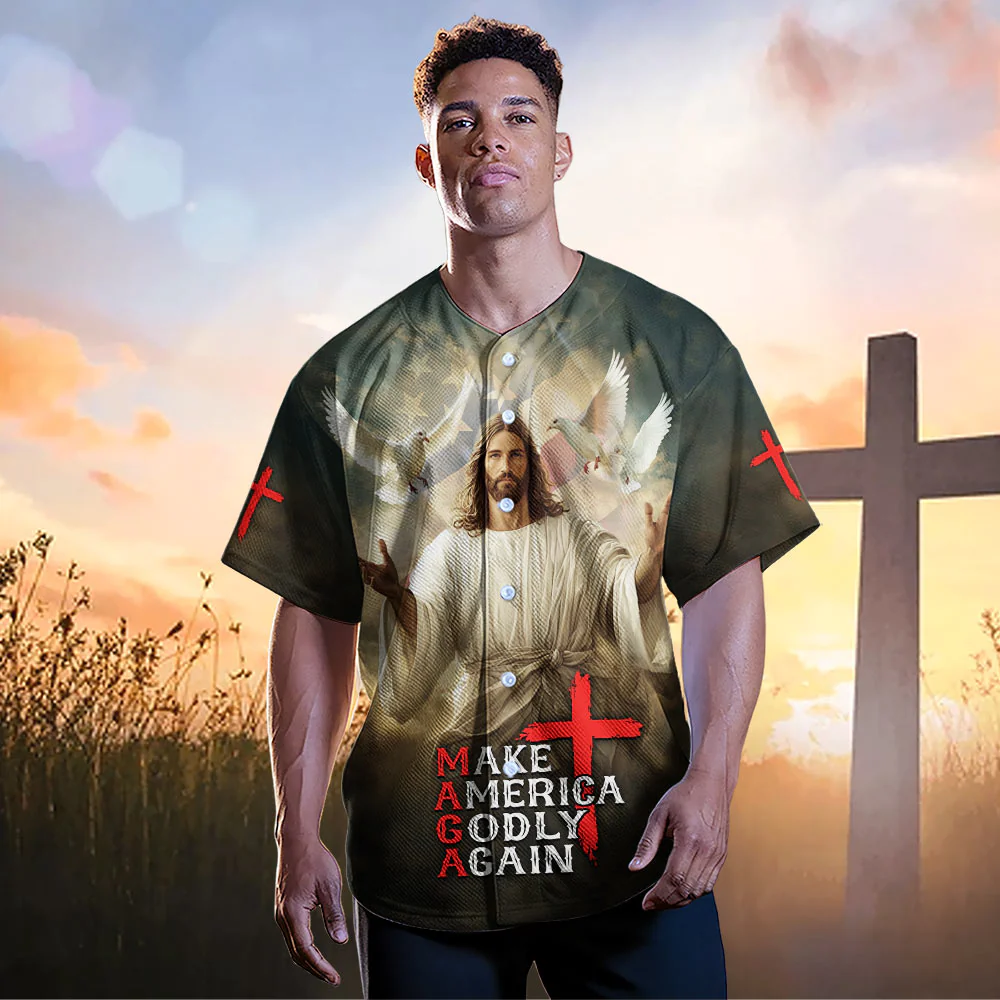 Make America Godly Again Baseball Jersey Bundle - Image 10