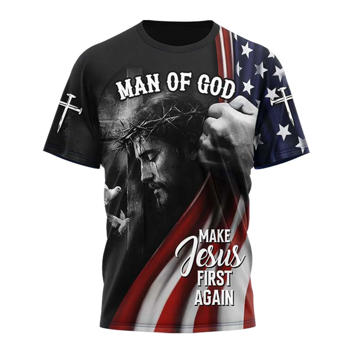 Make Jesus First Again 3D TShirt