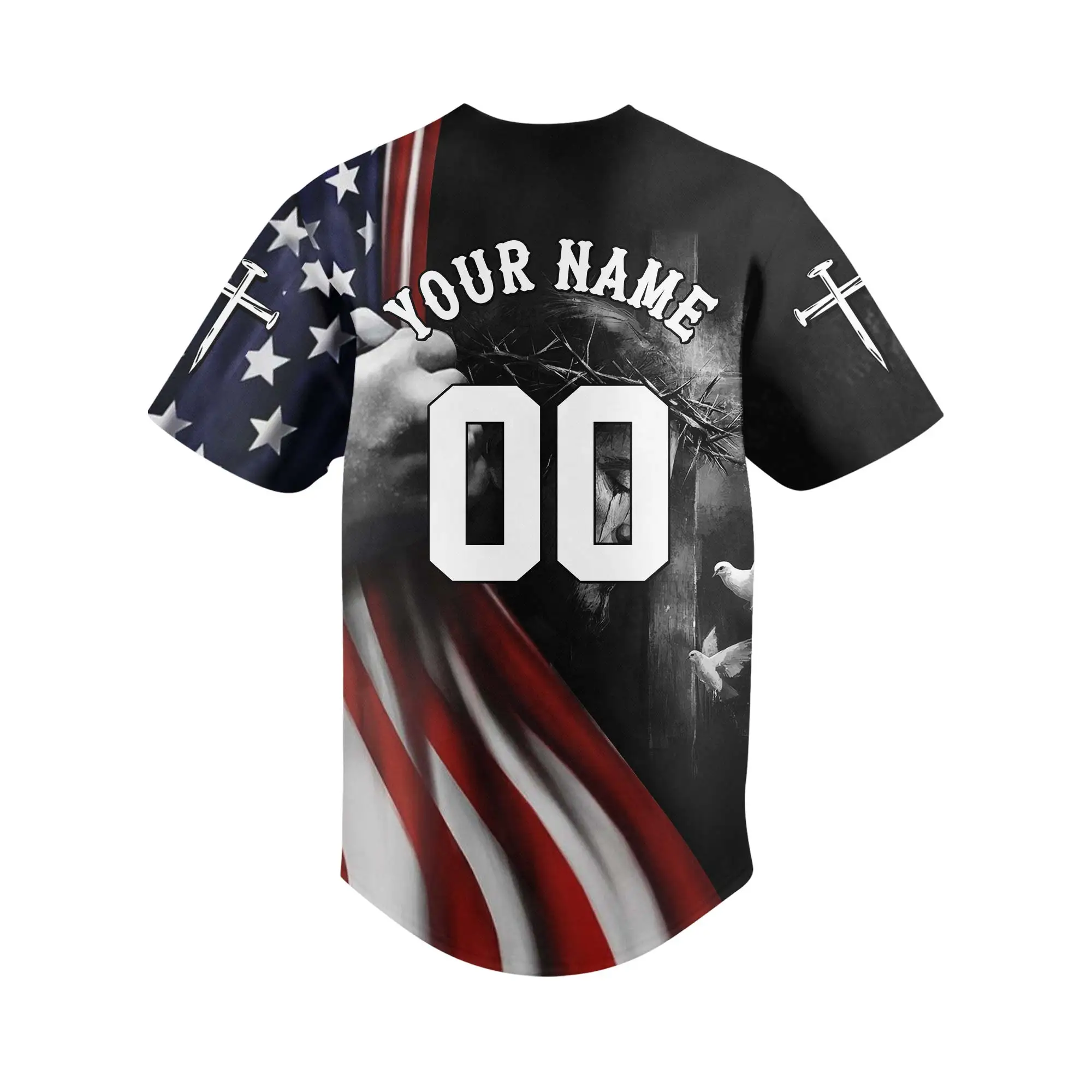 Make Jesus First Again Baseball Jersey Bundle - Image 4