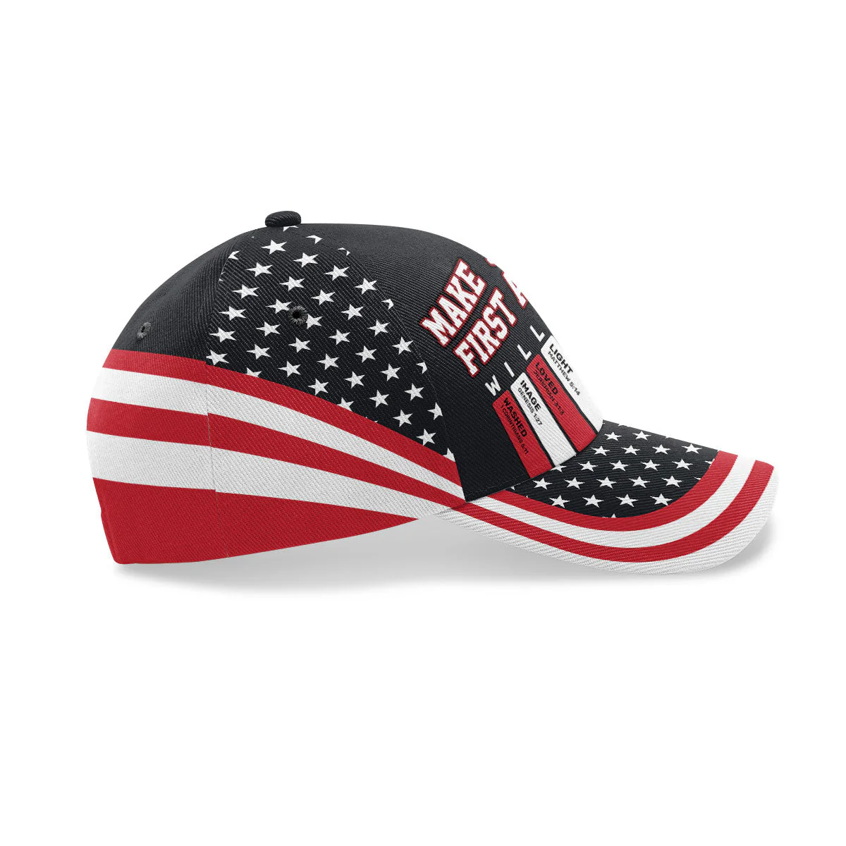 Make Jesus First Again - Personalized Classic Cap - Christian Gift For Him BA01 - Image 5