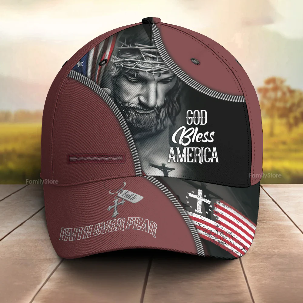 Make Jesus First Again - Personalized Classic Cap - Gift For Him - Image 4