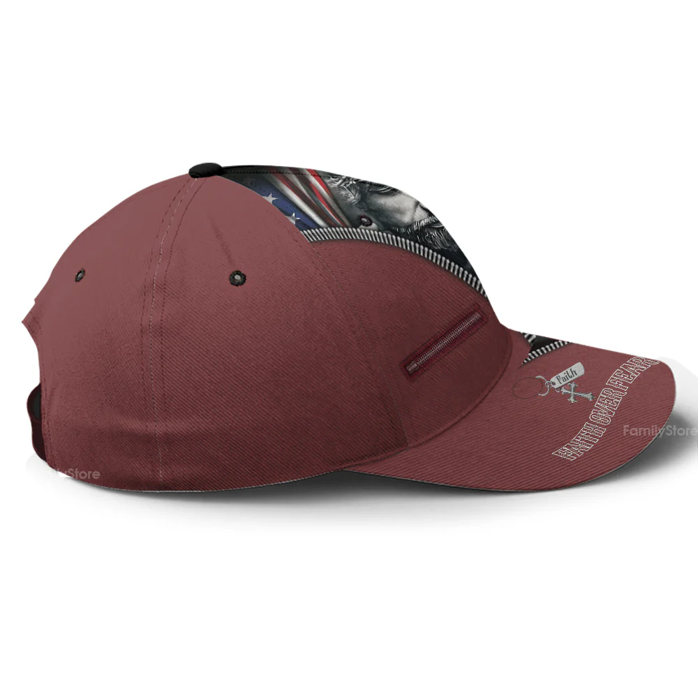 Make Jesus First Again - Personalized Classic Cap - Gift For Him - Image 7