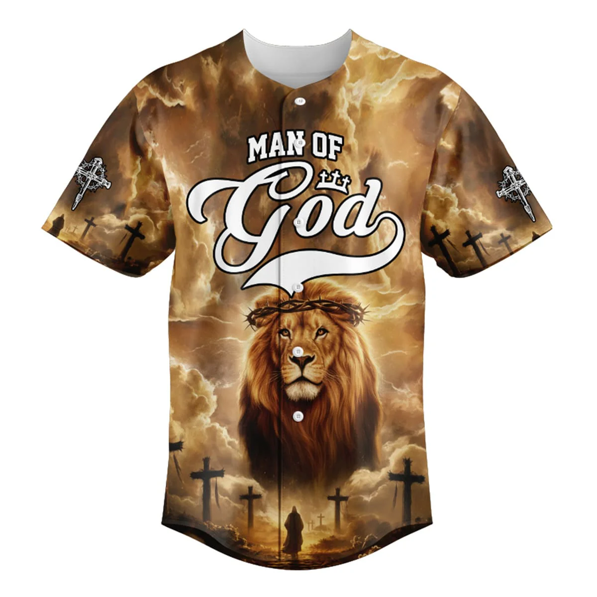 Man of God – Lion’s Courage Baseball Jersey Bundle - Image 3