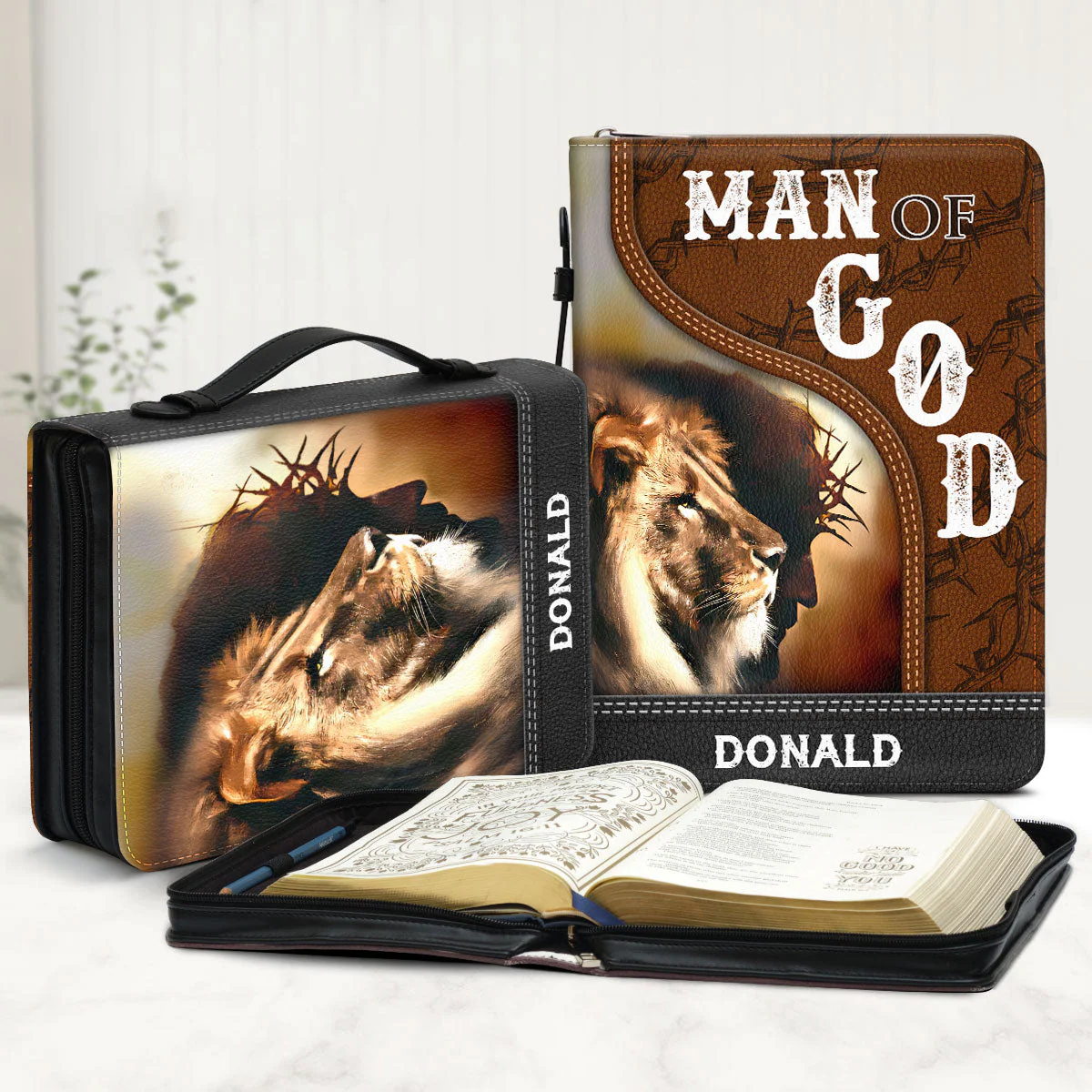 Man Of God - Personalized Bible Cover