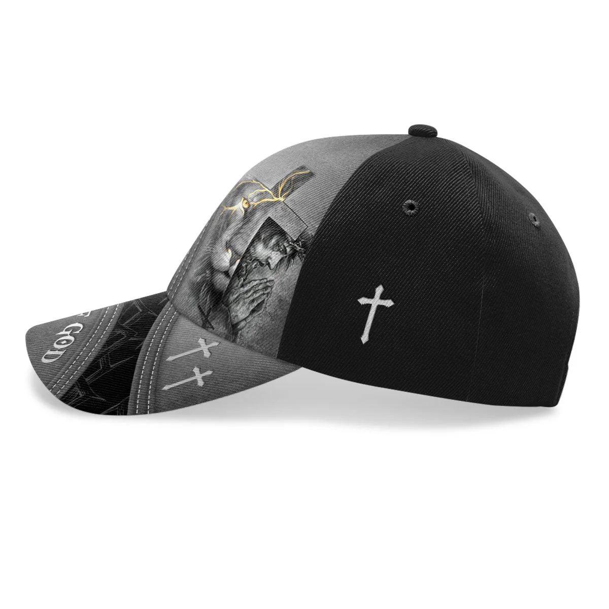 Man Of God - Personalized Classic Cap - Christian Gift For Man BA01 - Image 3
