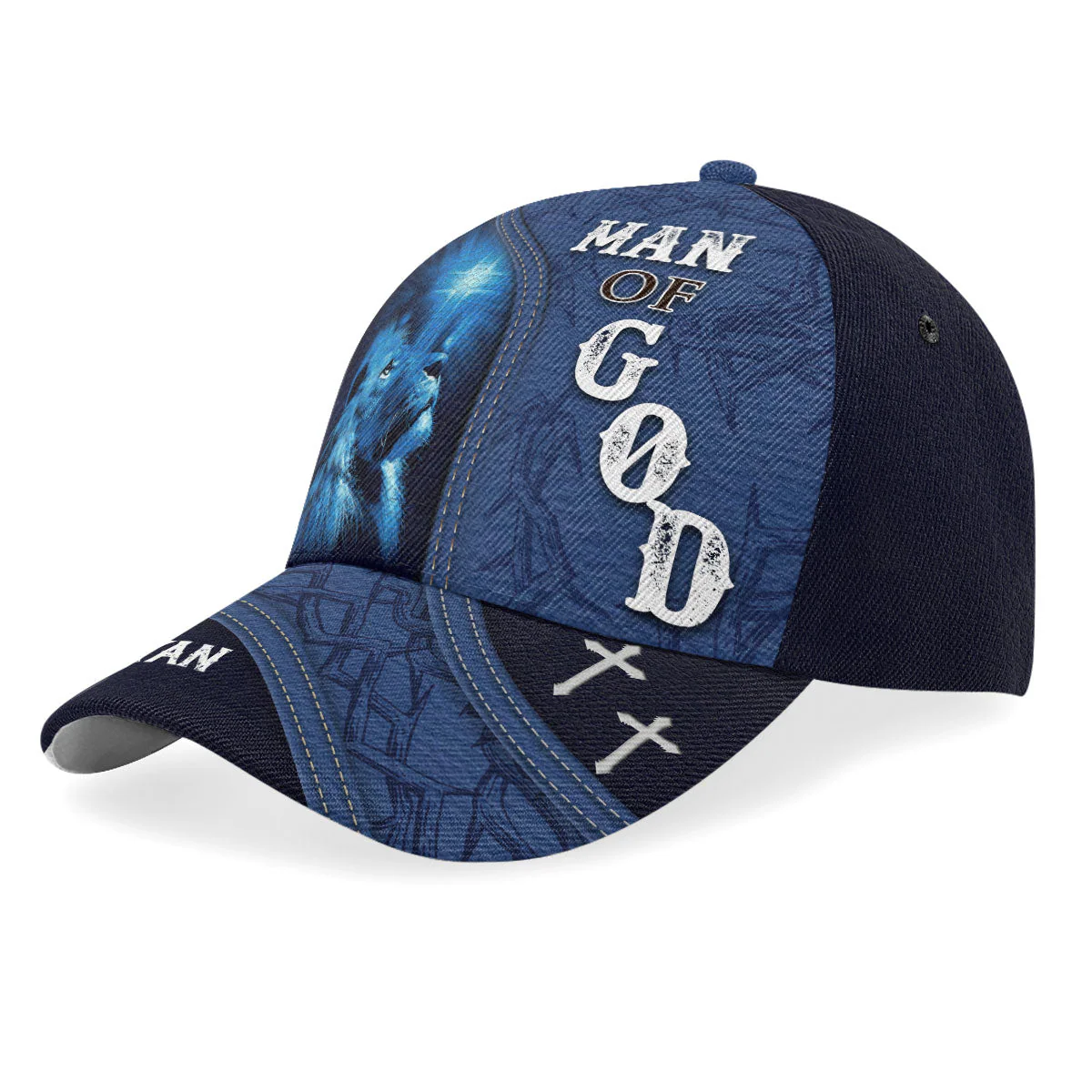 Man Of God - Personalized Classic Cap - Gift For Him HL128 - Image 2