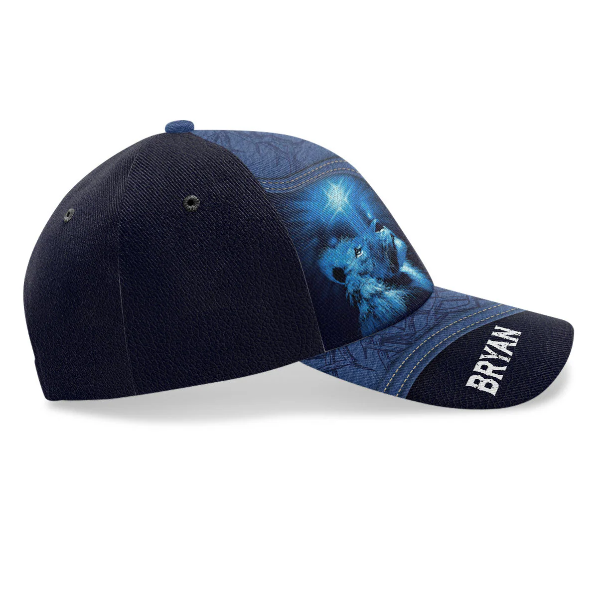 Man Of God - Personalized Classic Cap - Gift For Him HL128 - Image 4