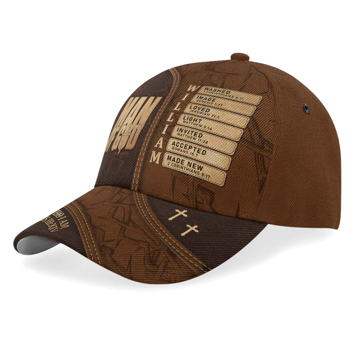 Man Of God - Personalized Classic Cap TD118 - Image 2