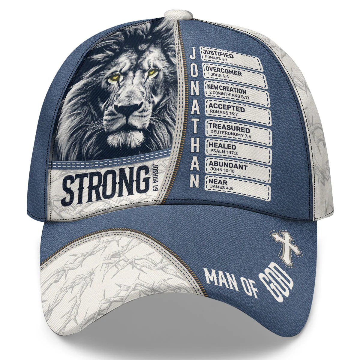 Man Of God - Personalized Classic Cap TD118