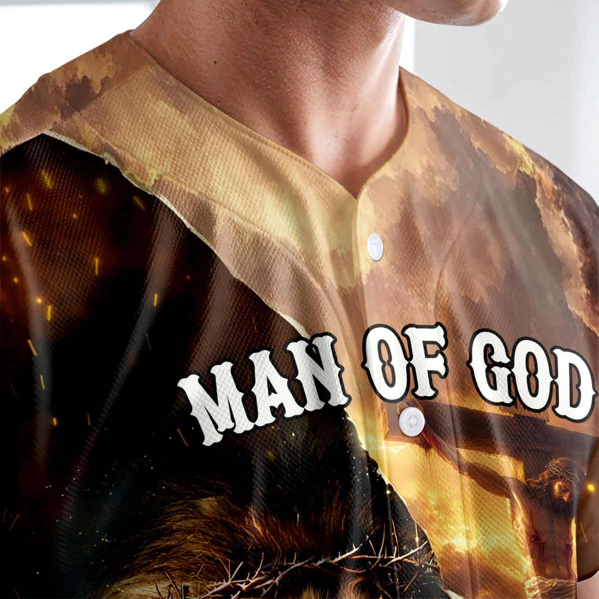 Man Of God Redeemed Strength Baseball Jersey Bundle - Image 5