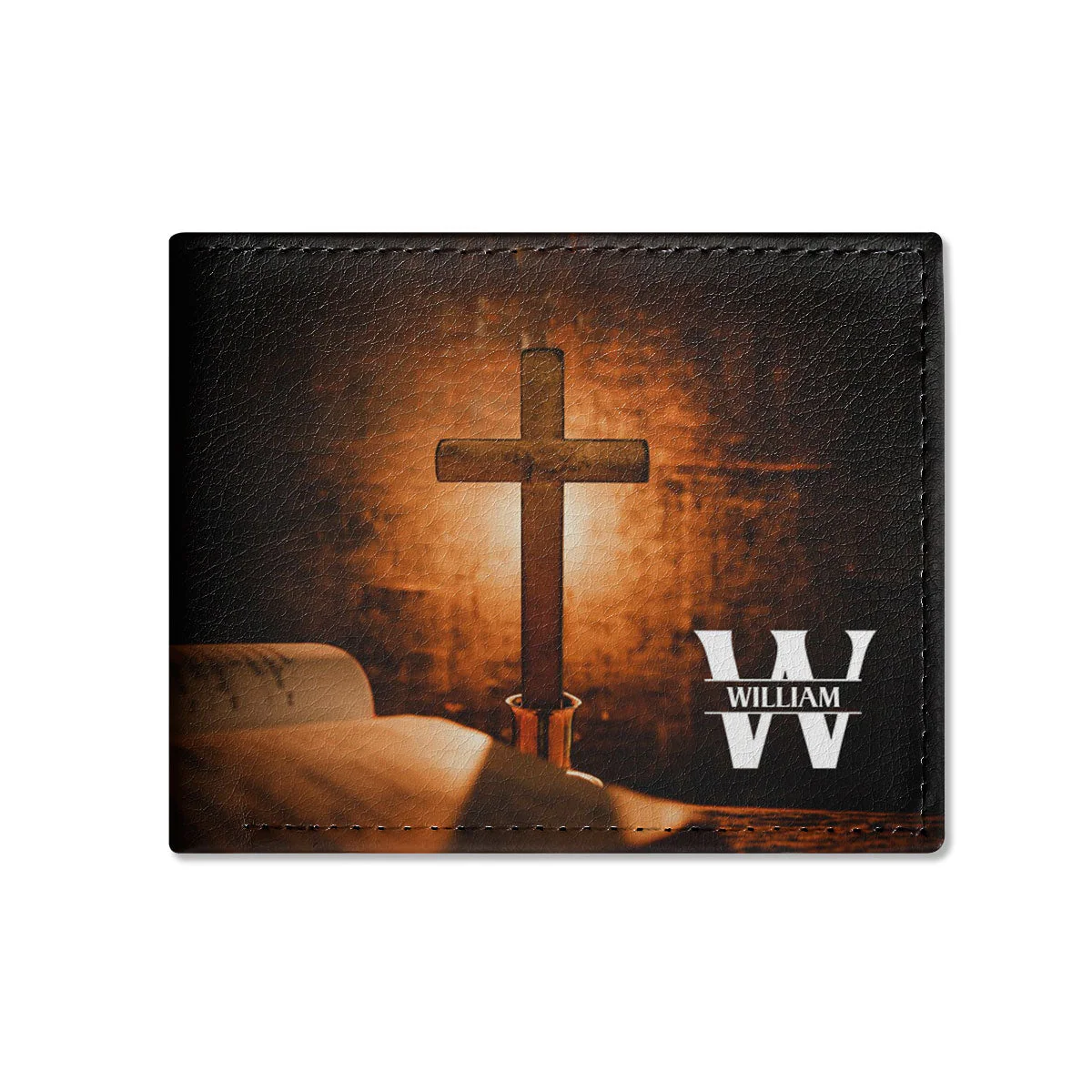 Meaning Of Your Name - Personalized Folded Wallet For Men - Image 2