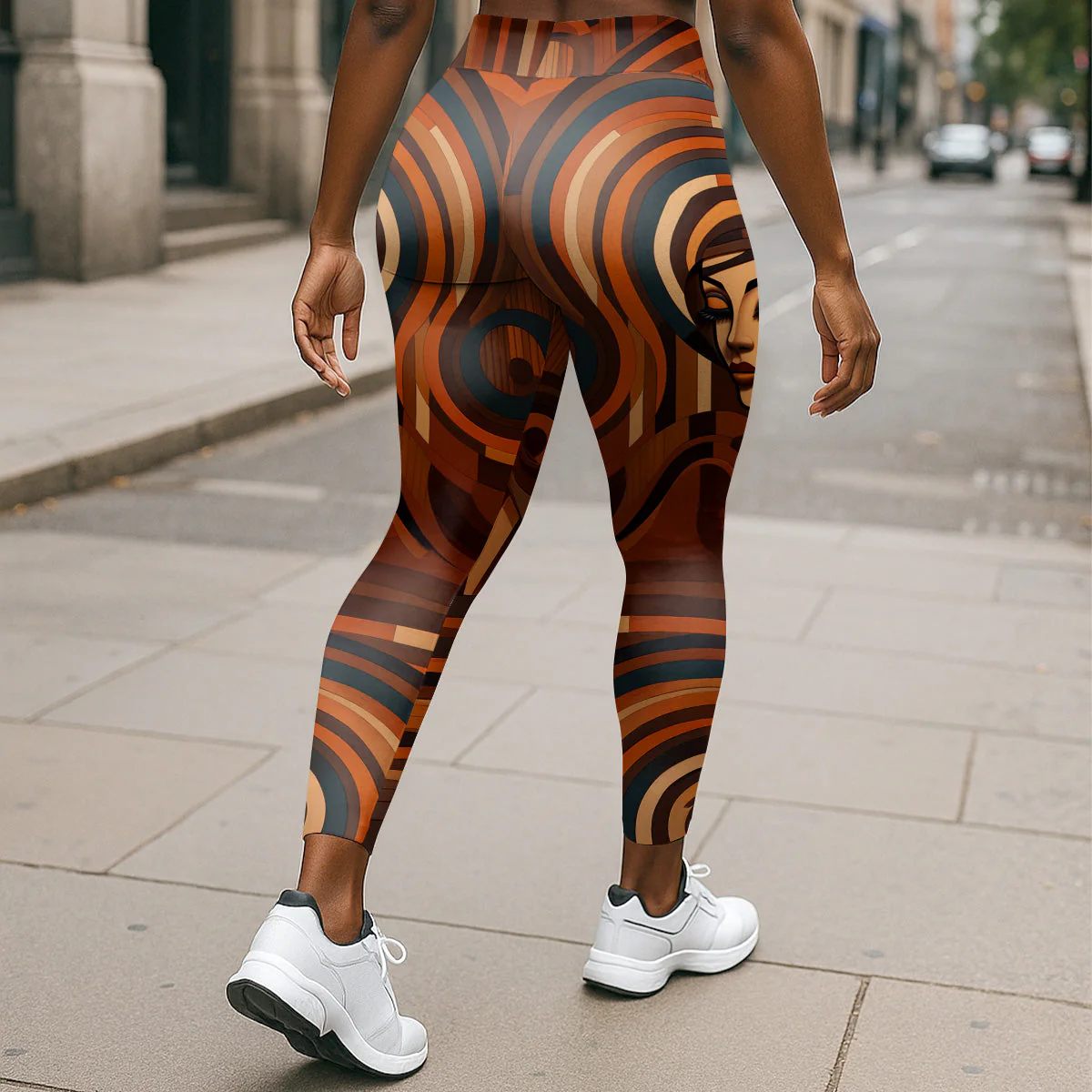 Melanin Harmony - Personalized Leggings & Crop Tank Top HN02 - Image 6