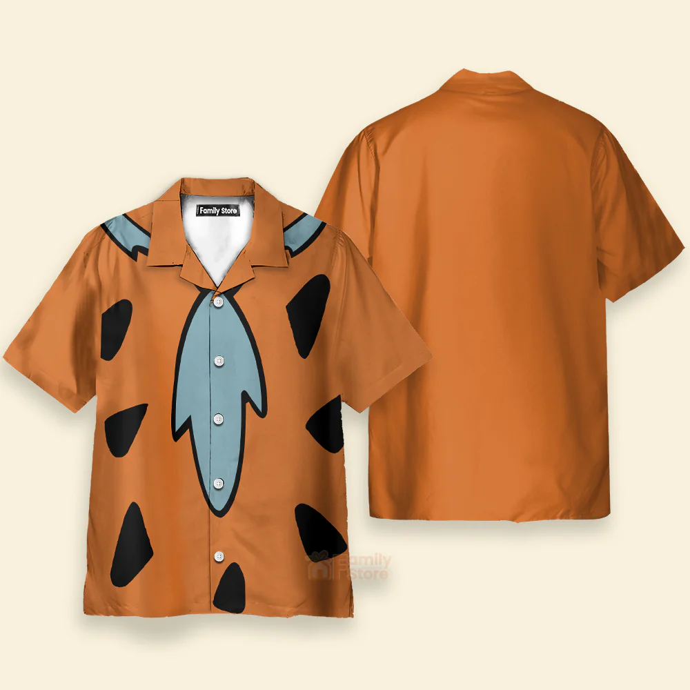 Men's Nostalgic Movie Fun Print Short-sleeved Aloha Hawaiian Shirt - Image 3