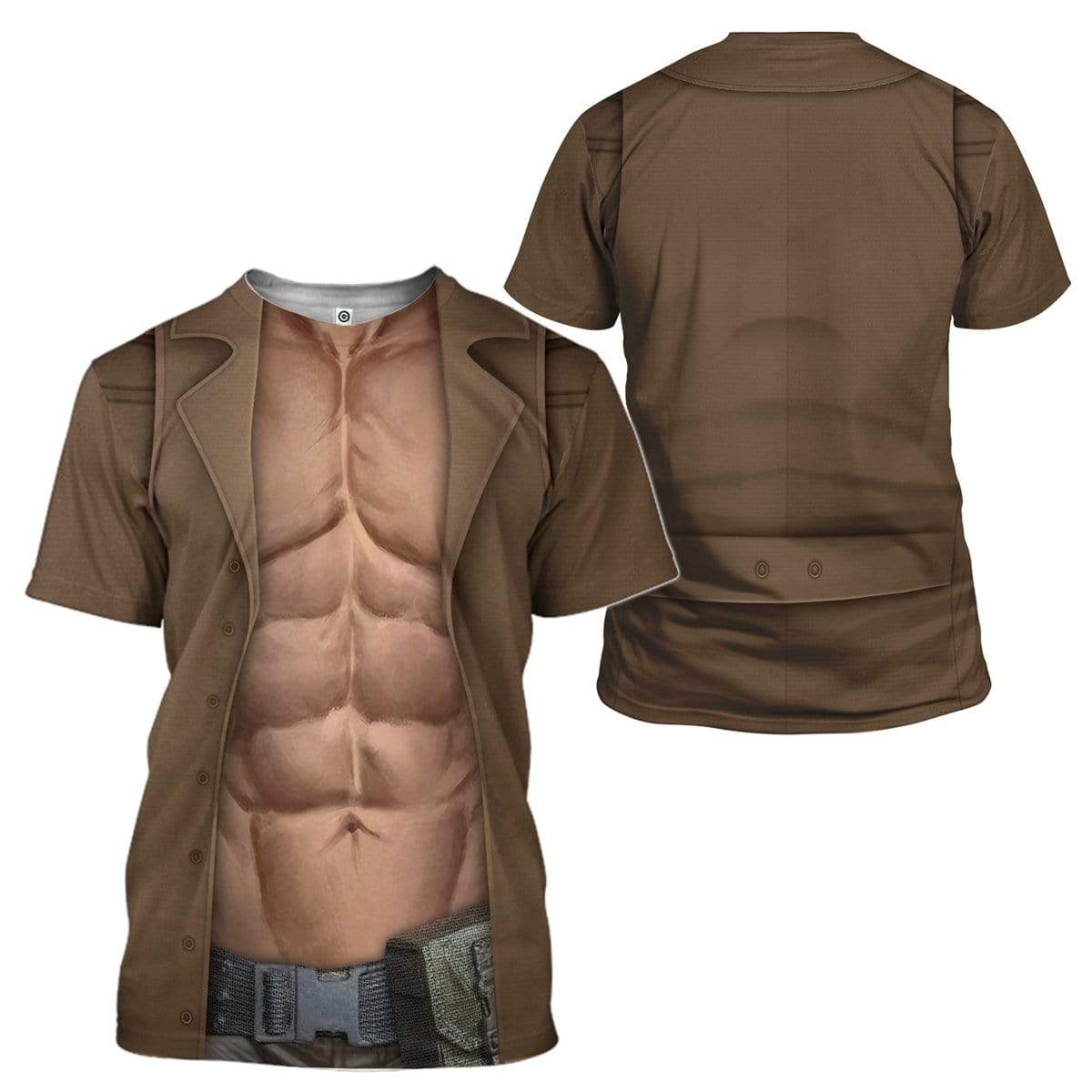 Metal Gear Solid Liquid Snake T-Shirt 3D For Men & Women - Image 2