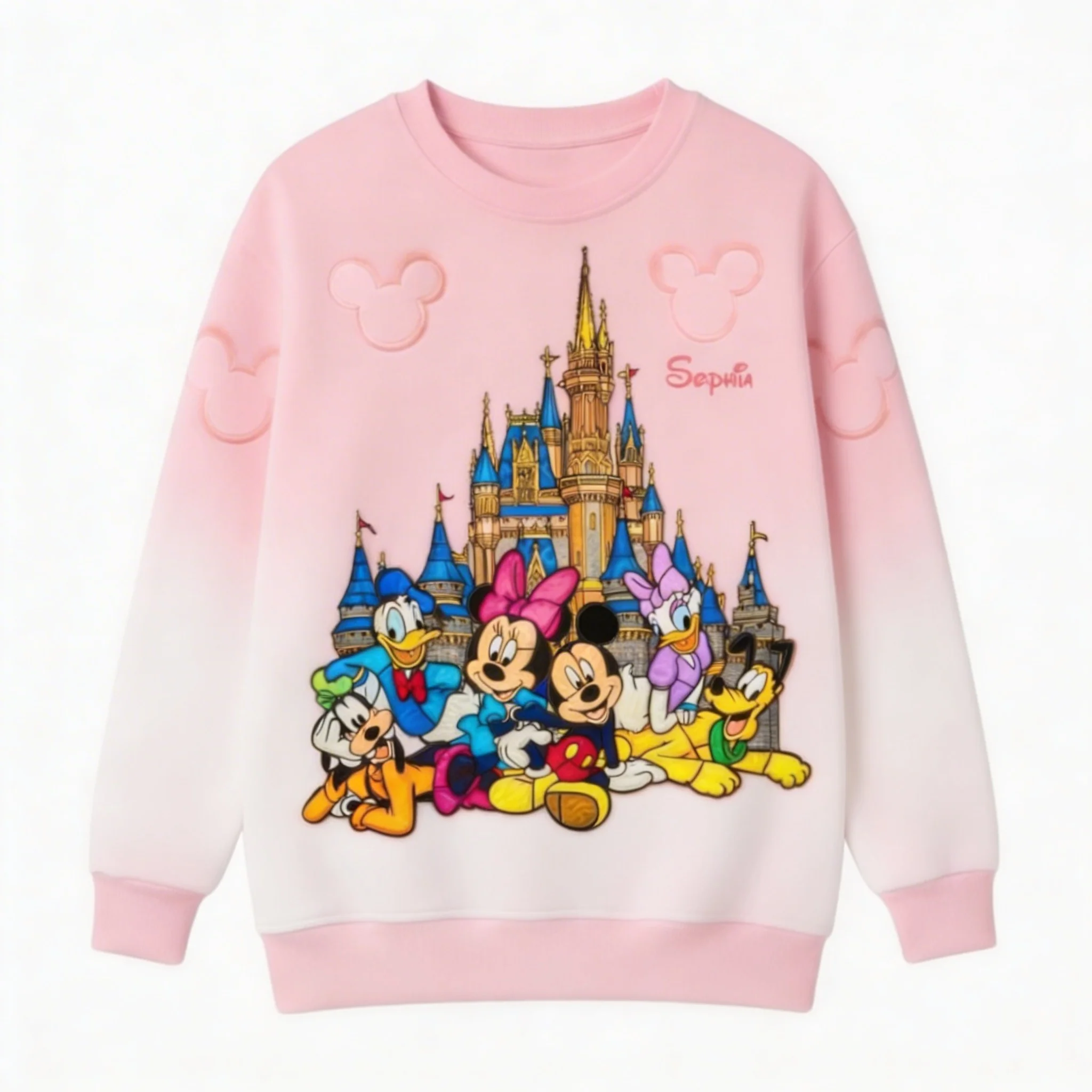 MkMo Castle With Funny Friends - Personalized All Over Shirt -  Gift For Her, Movie Fans - Image 4