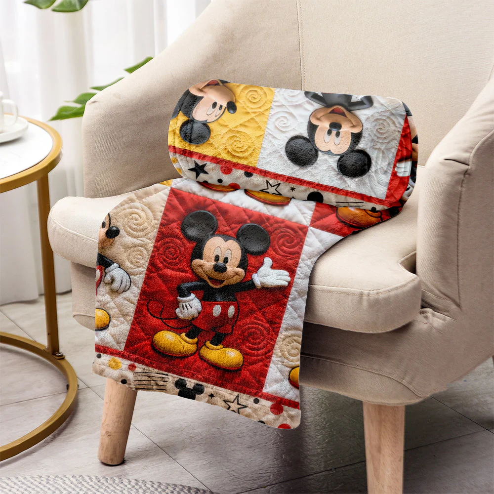 MkMo Just A Girl Who Loves Magic Mouse - Personalized Blanket - Christmas Gift For Her HH01 - Image 3