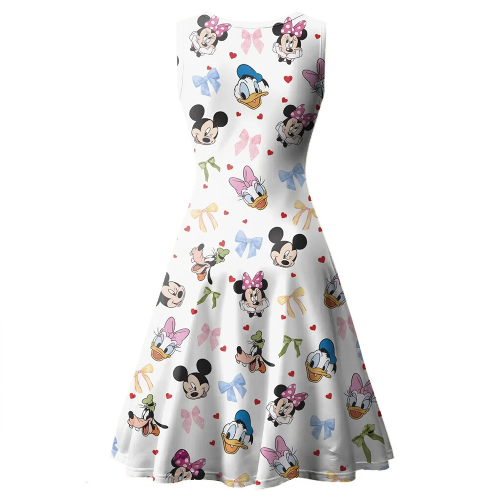 MkMo Just A Girl Who Loves Magic Mouse - Personalized Skater Dress - Gift For Her, Movie Fans HH01 - Image 5
