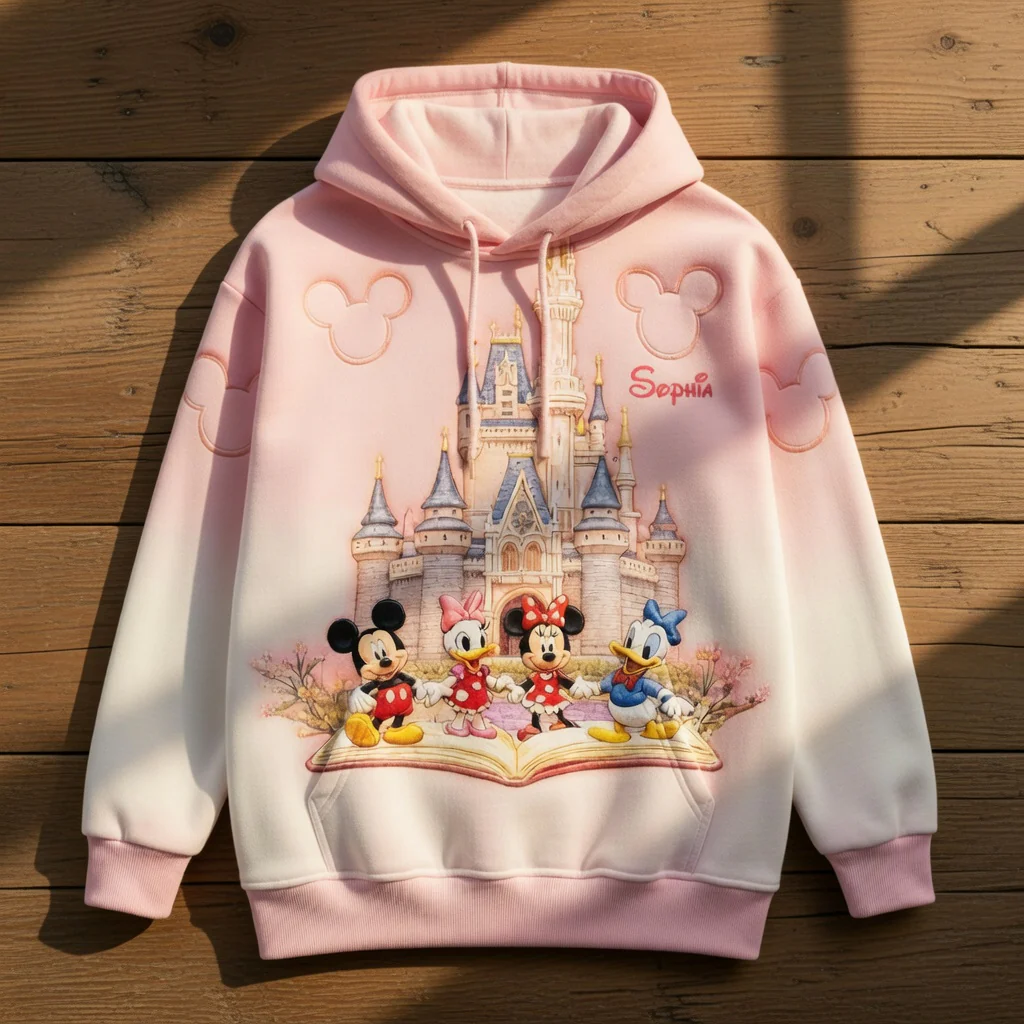 MkMo Magic Castle With Magic Mouse - Personalized All Over Shirt - Gift For Her, Fan Movies HH01