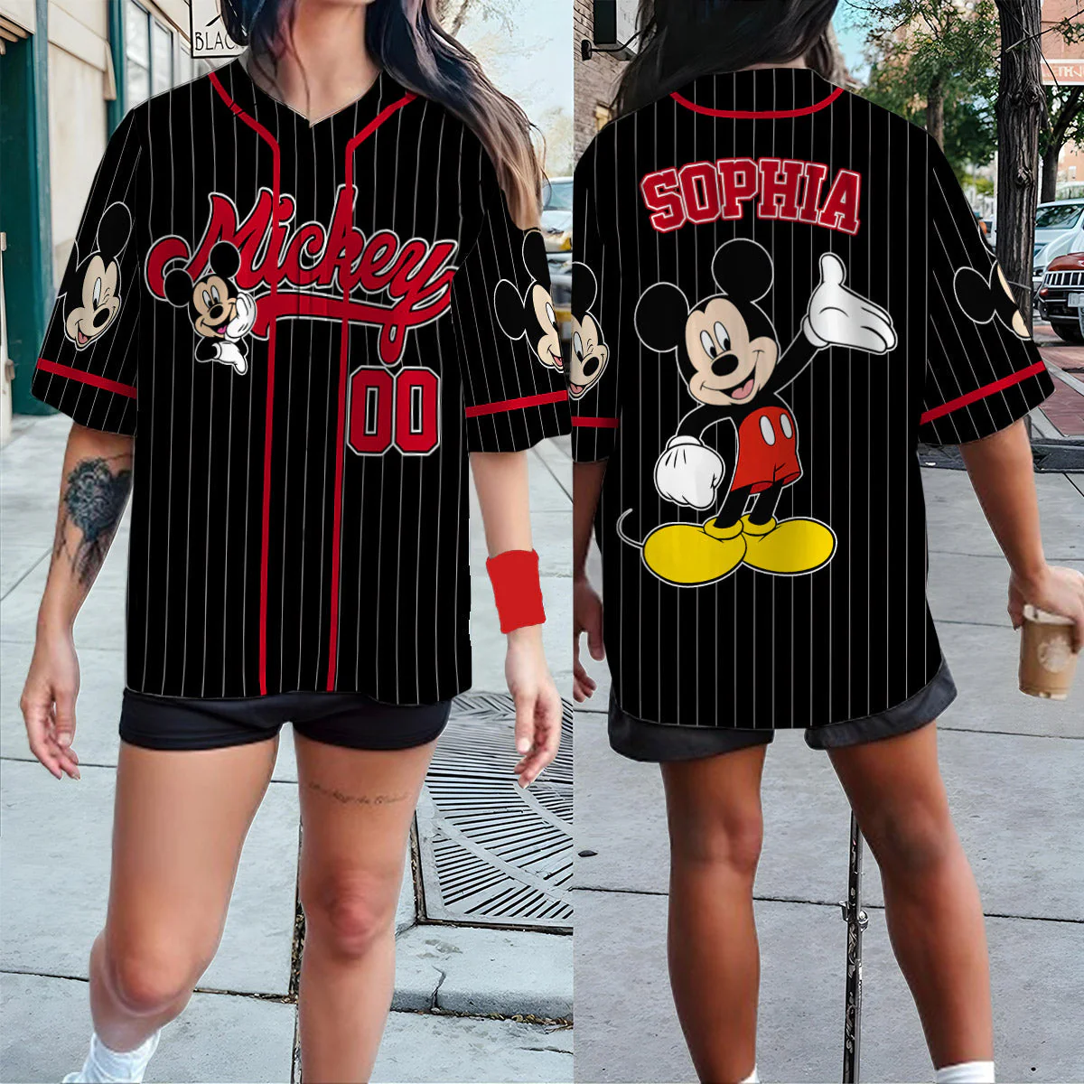MkMo Magic Mouse Let’s Make Magic - Personalized Baseball Jersey - Gift For Movie Fans NL122