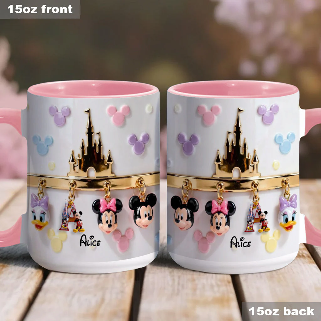 MkMo Magic Mouse Magical - Personalized Accent Mug - Christmas Gift For Movie Fans HH01 - Image 3