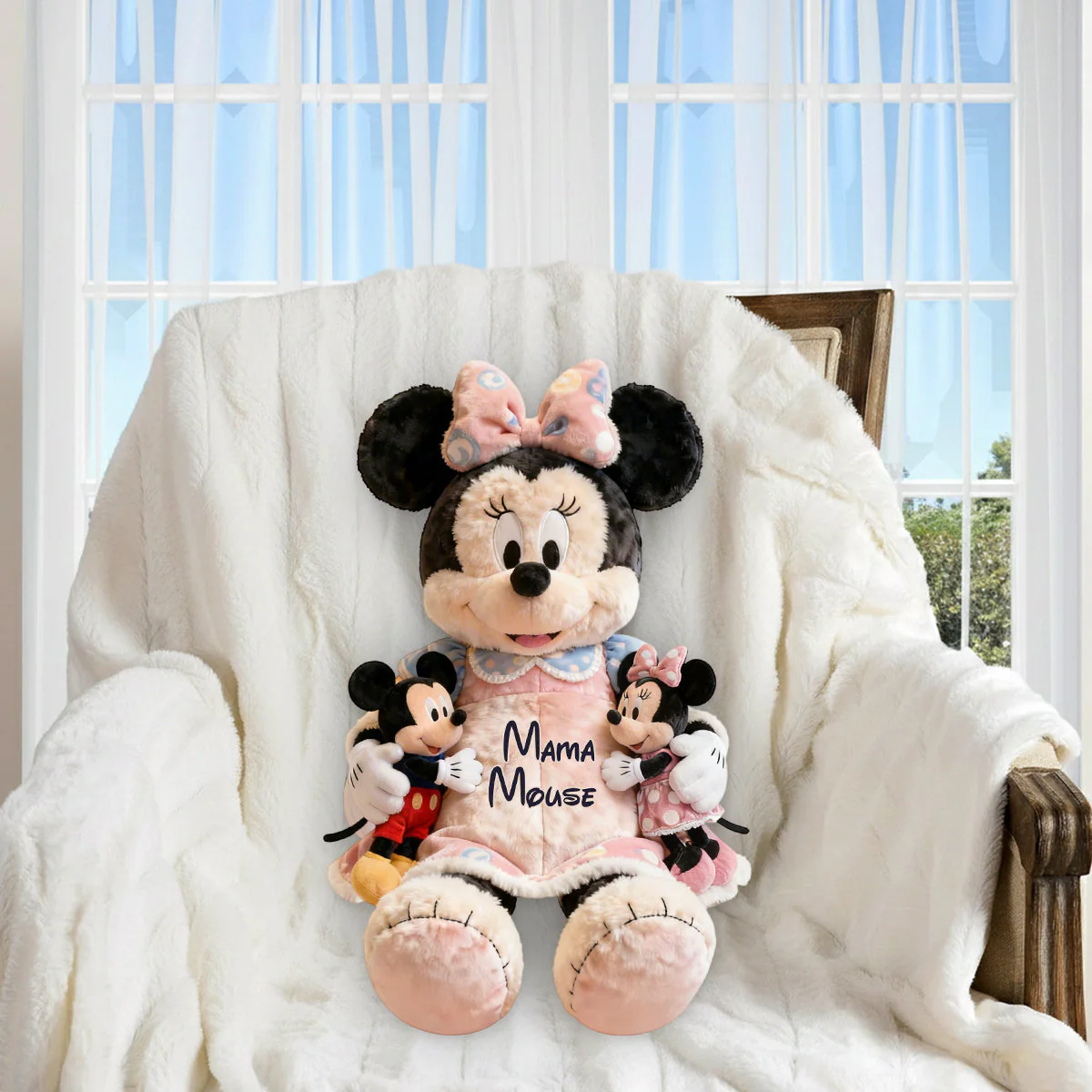 MkMo Magic Mouse Mom - Personalized Custom Shaped Pillow - Gift For Mom NL122 - Image 5