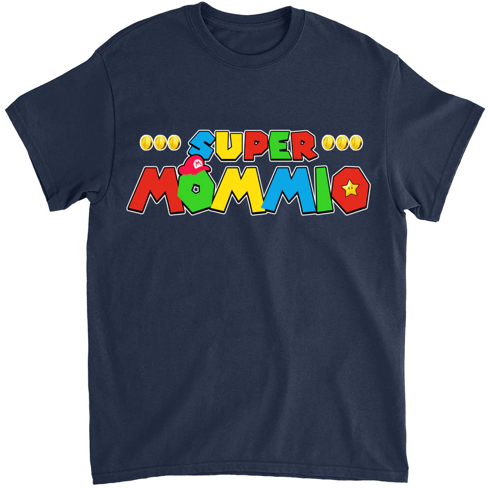 Mrio Super Mommio Best Mom Ever - Personalized Shirt 2 Side - Gift For Mom - Image 2