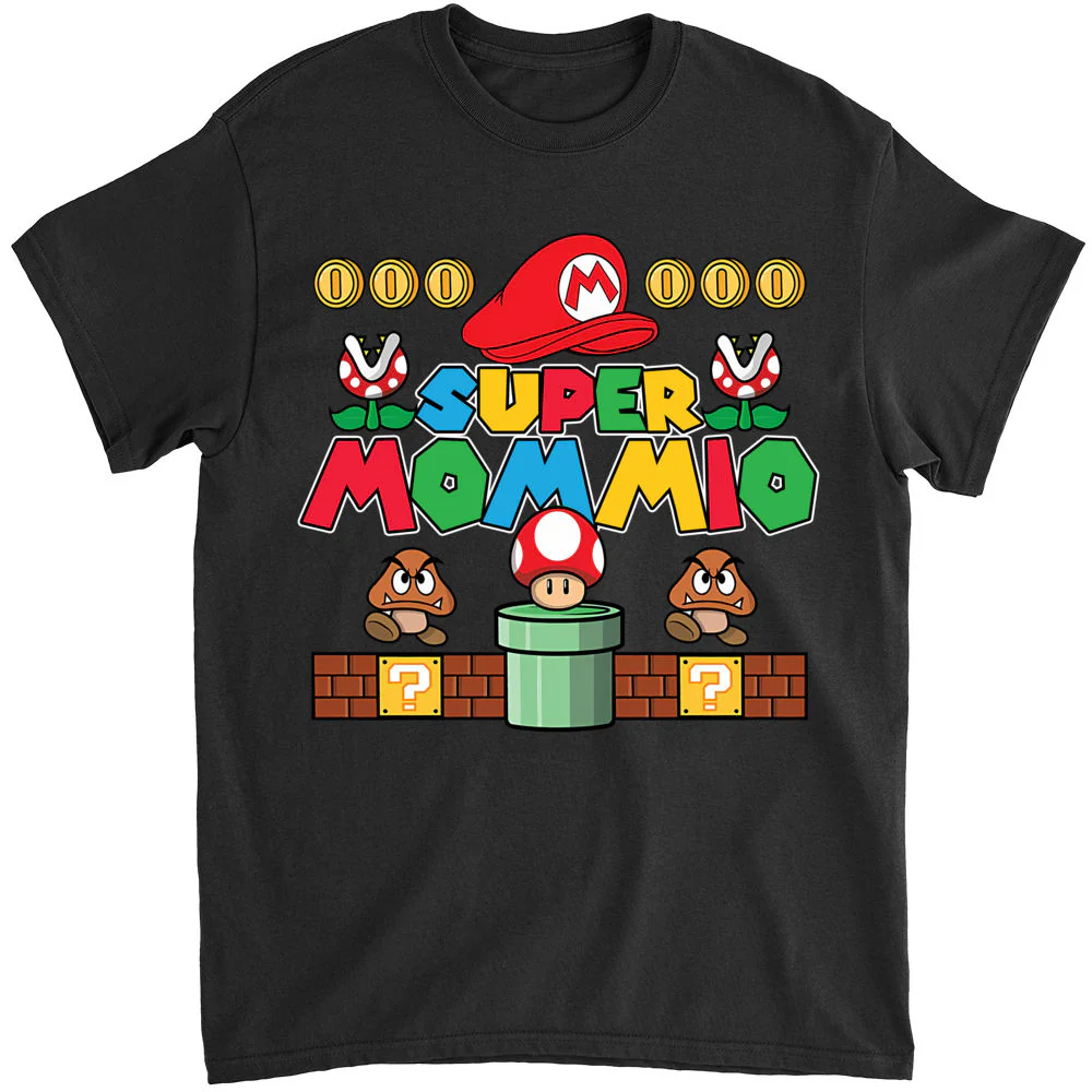 Mrio Super Mommio Gaming - Personalized Shirt 2 Side - Gift For Mom - Image 5