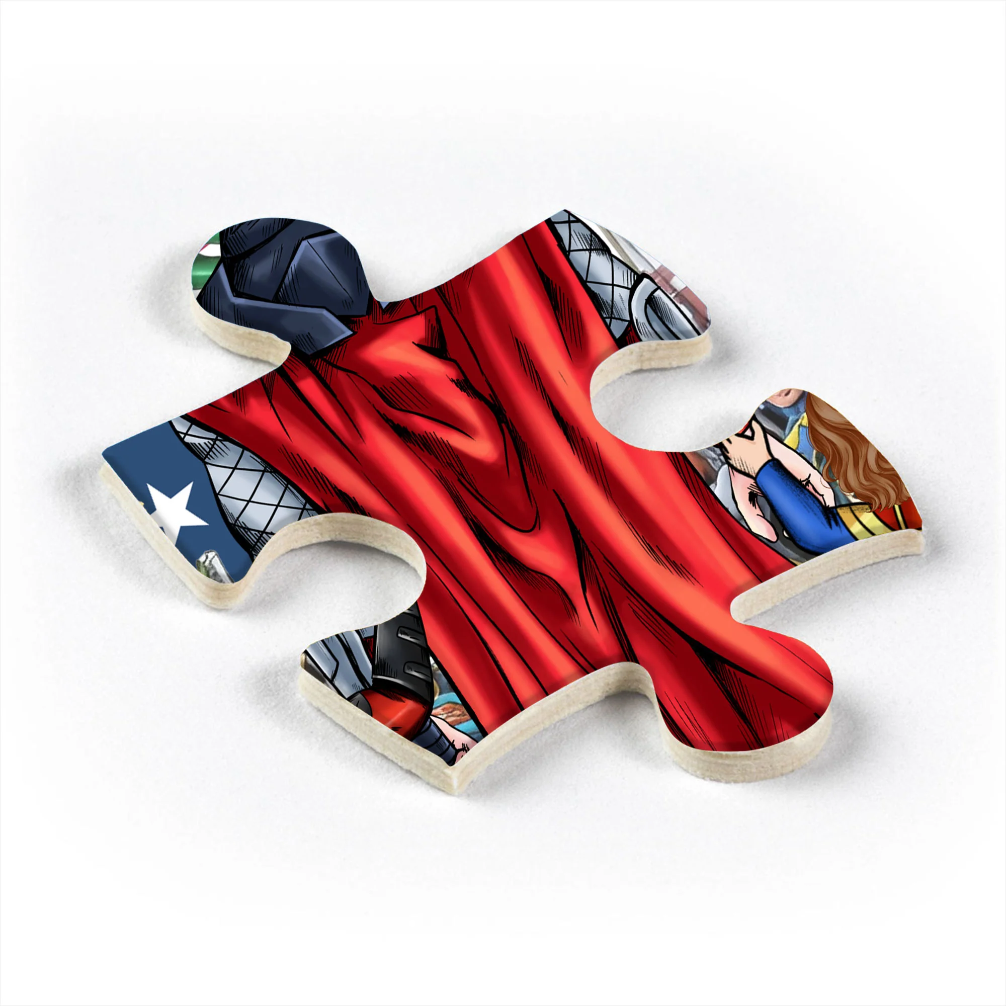 MRVL Best Dad Ever Super Hero - Personalized Puzzle - Gift For Dad - Image 4