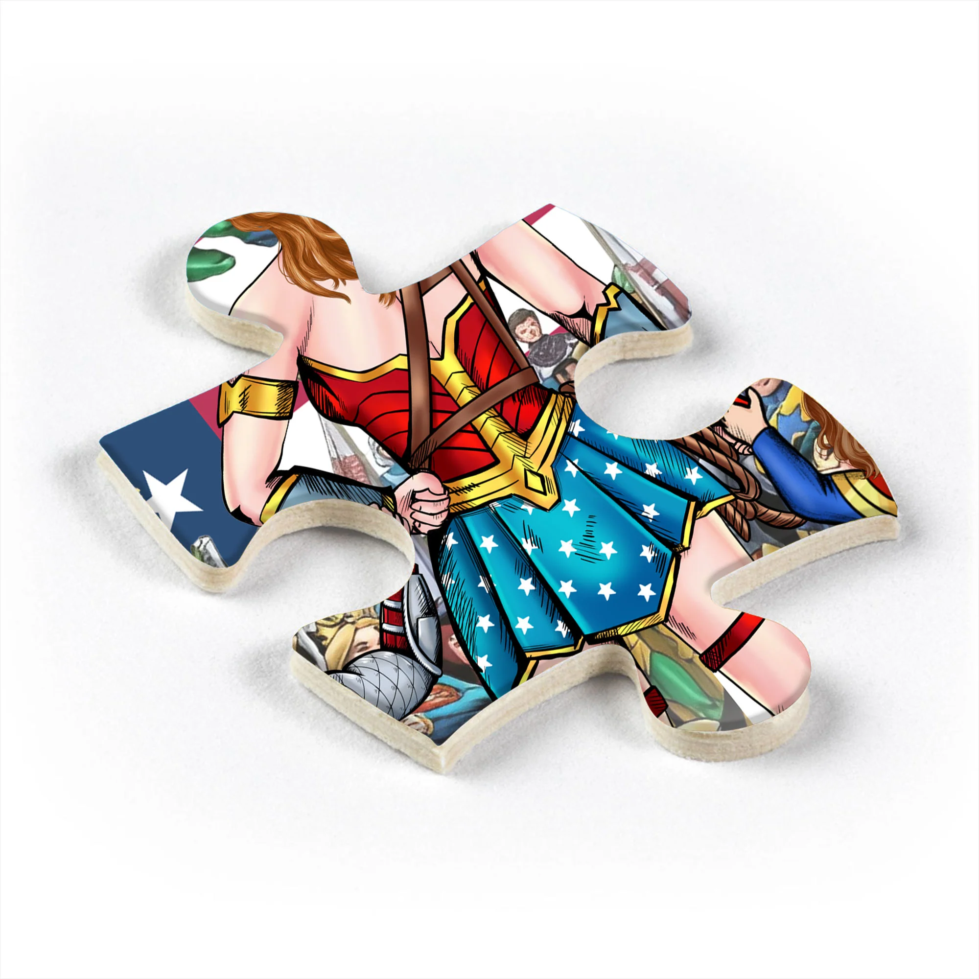 MRVL SuperMom With Kids - Personalized Puzzle - Gift For Mom - Image 4