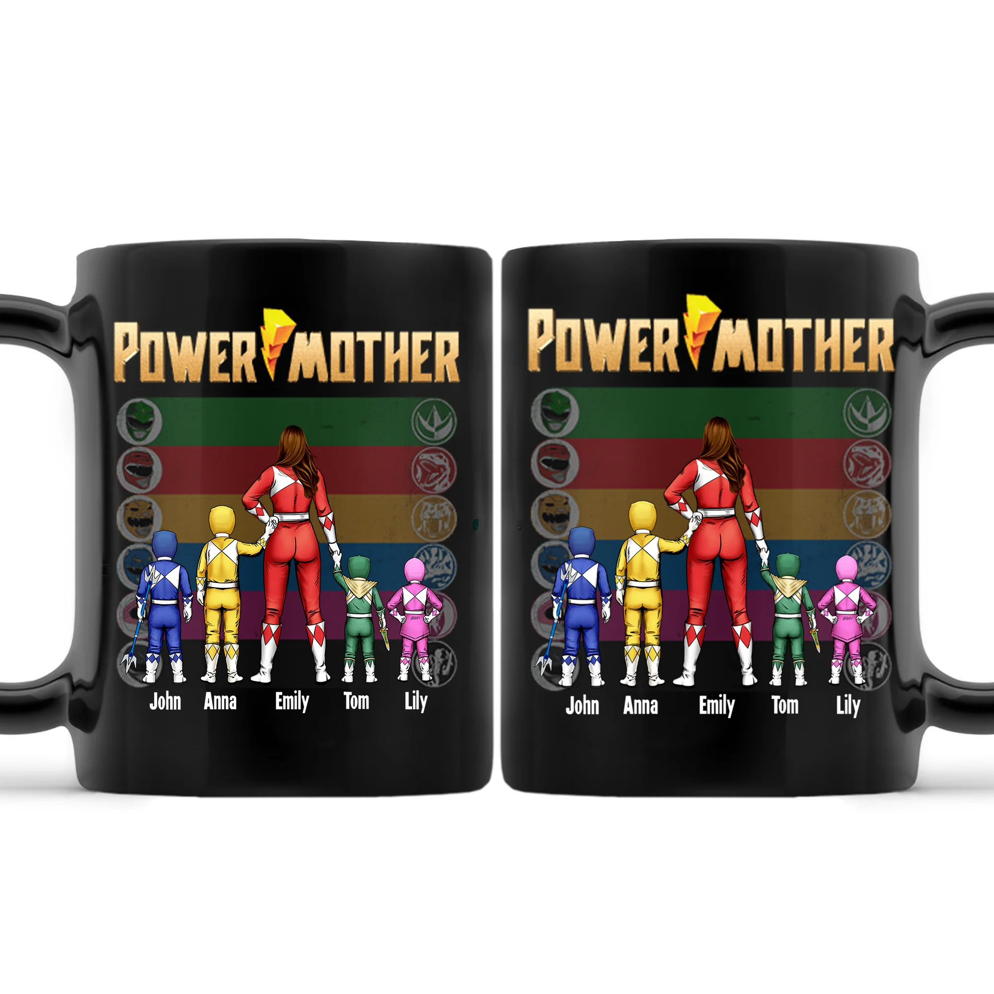 My Mom Has The Best Power - Gift For Mom - Personalized Black Mug - CL21.ver2 NA94 - Image 3