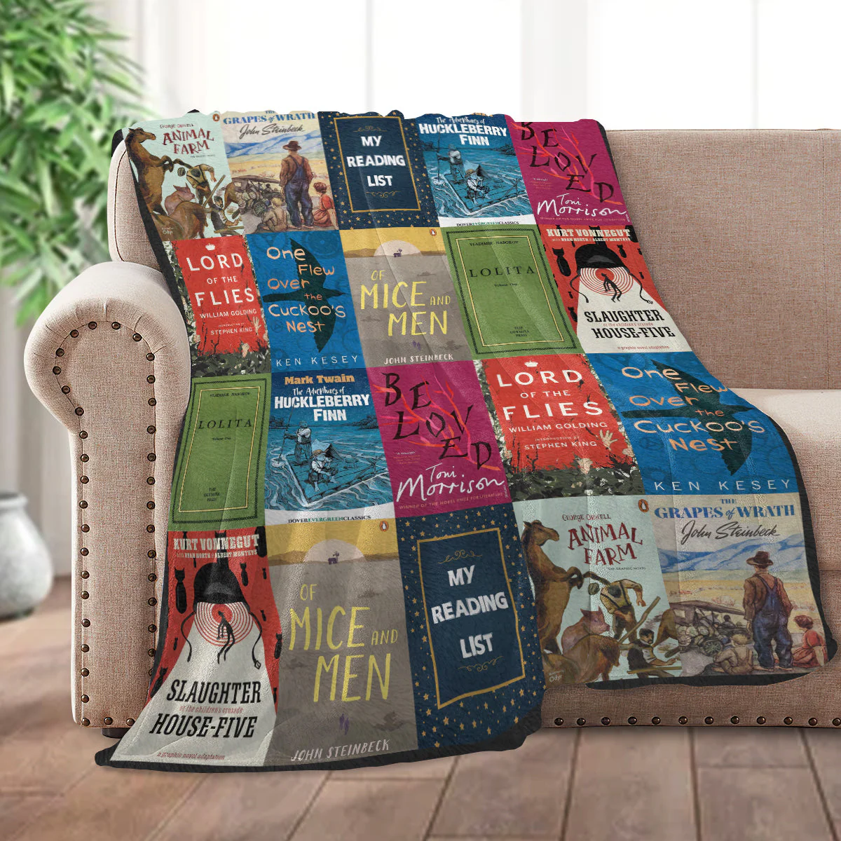 My Reading List - Personalized Blanket - Gift For Book Lovers, Readers HH01 - Image 2