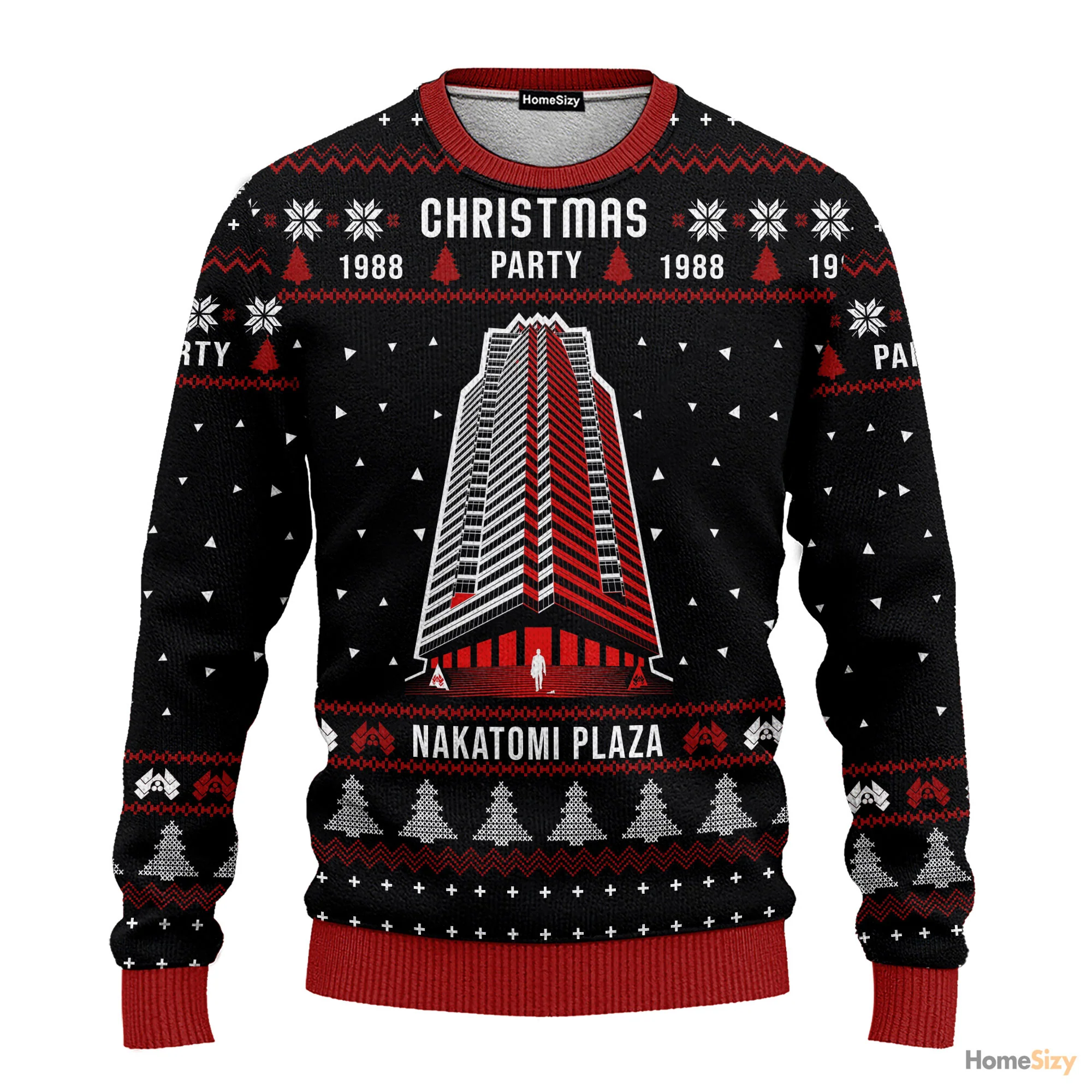 Nakatomi Plaza Funny Ugly Christmas Sweater