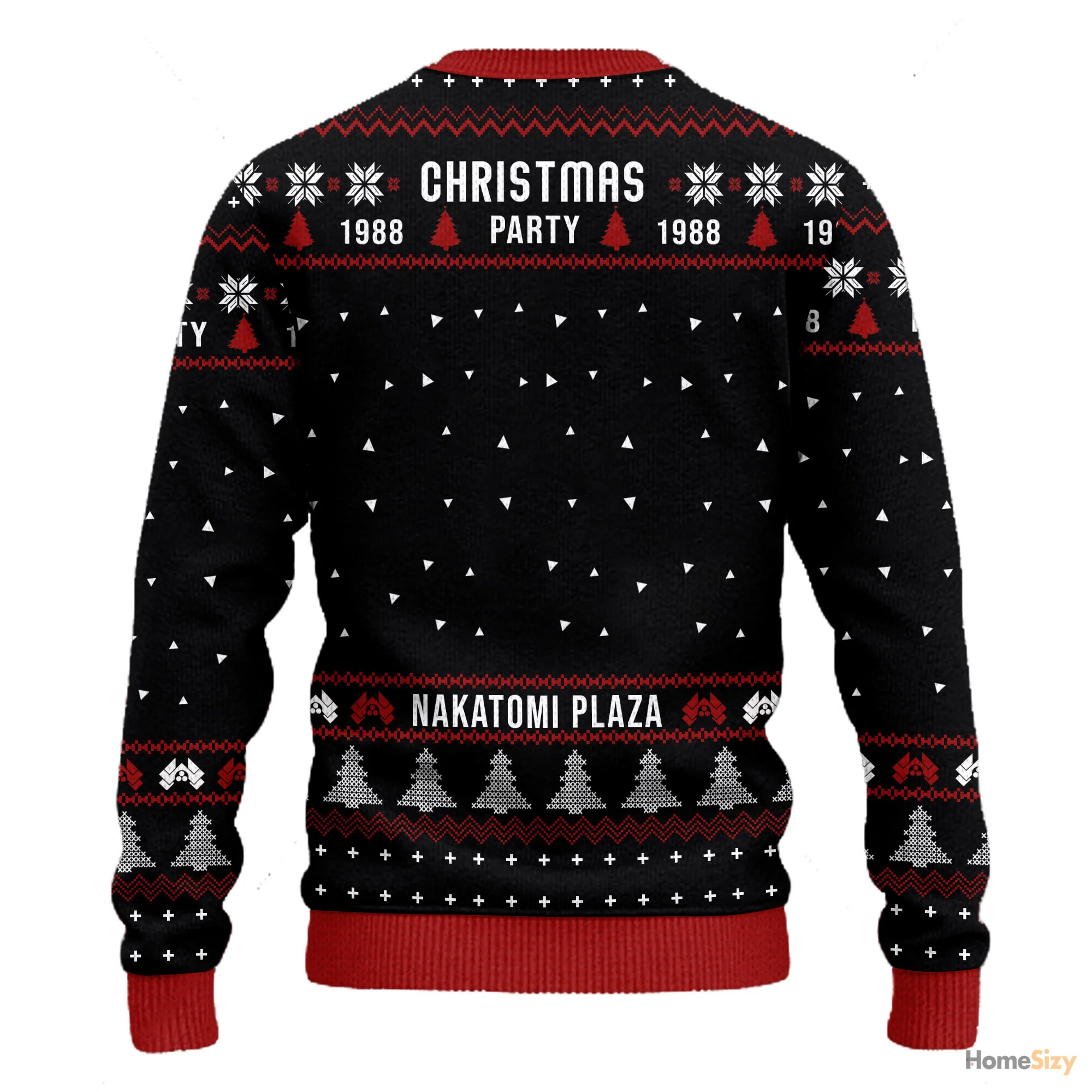 Nakatomi Plaza Funny Ugly Christmas Sweater - Image 2