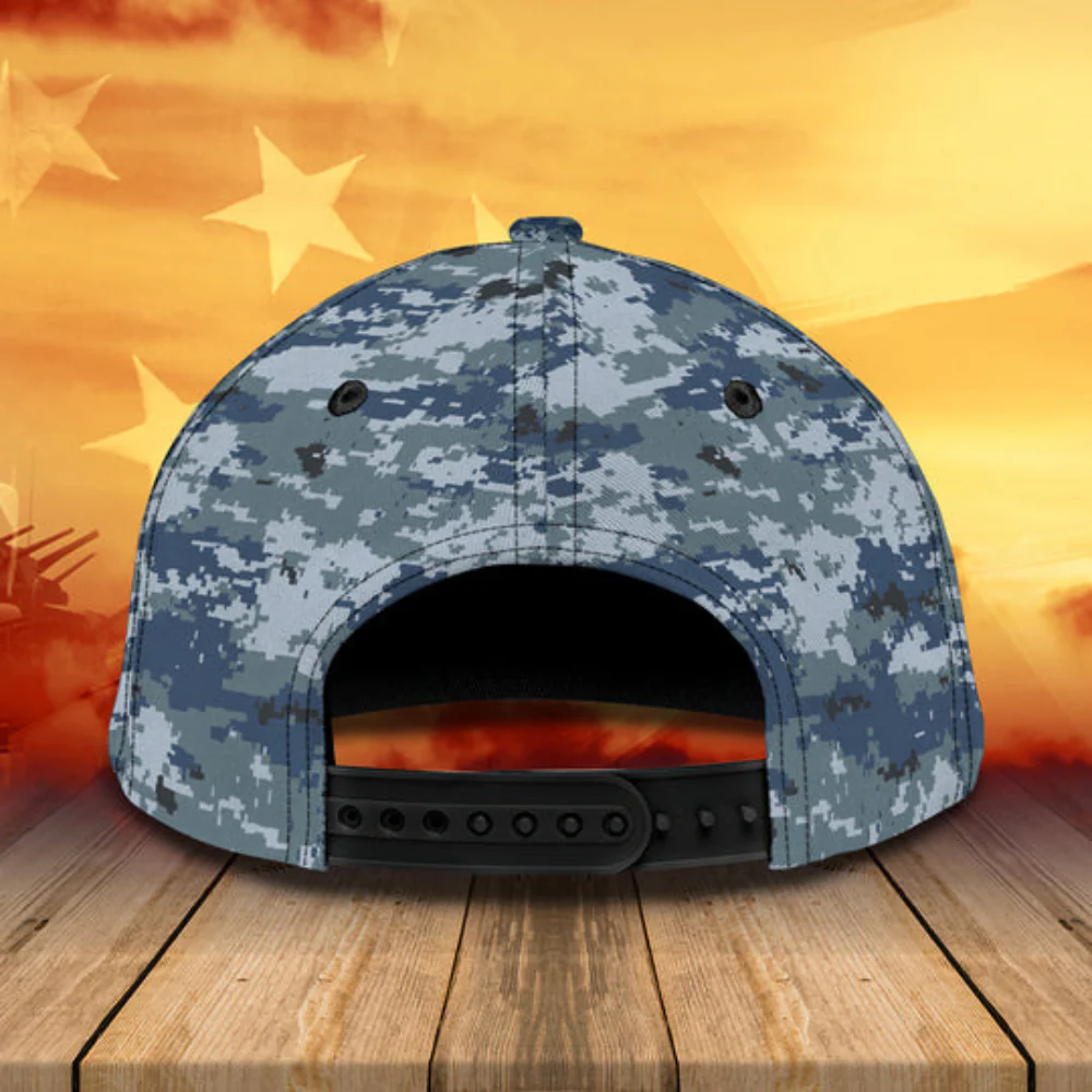 Navy Veteran Tactical - Personalized Classic Cap - Patriotic Gift For Veterans | HN02 - Image 4