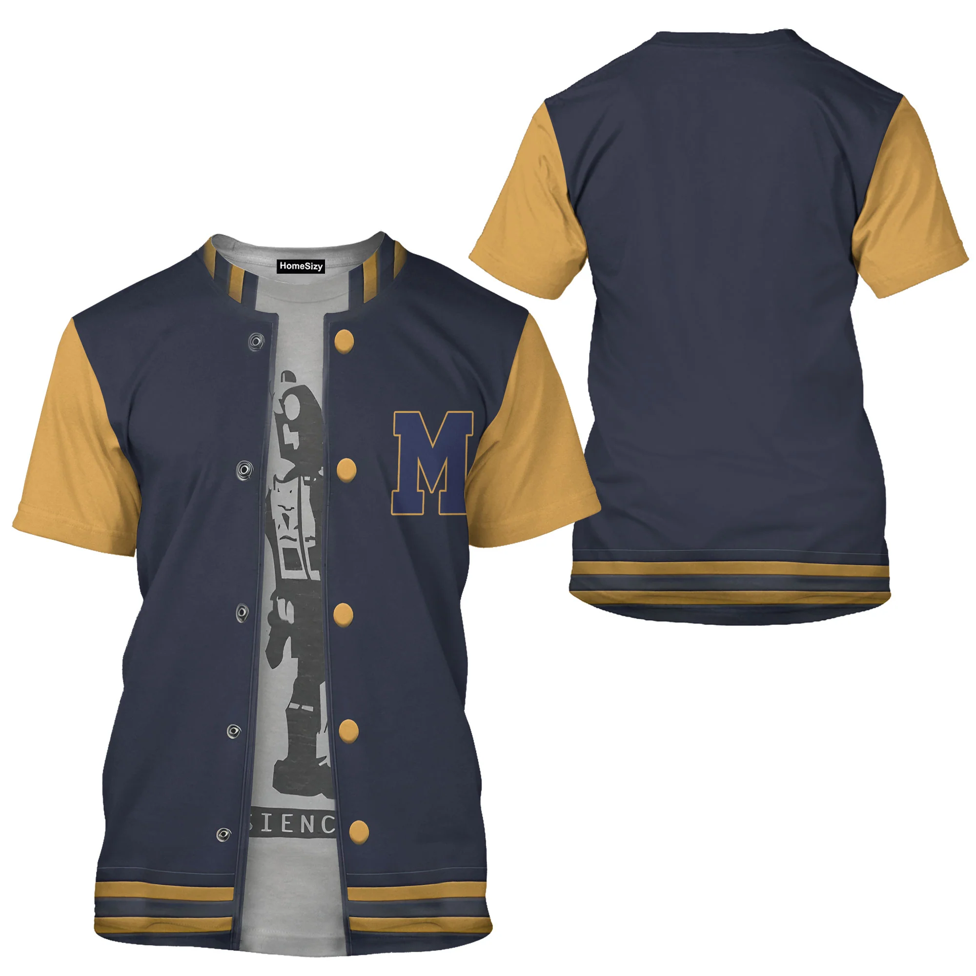 Ned Leeds Disney Marvel Avengers Cosplay Costume T-Shirt For Men - Image 2