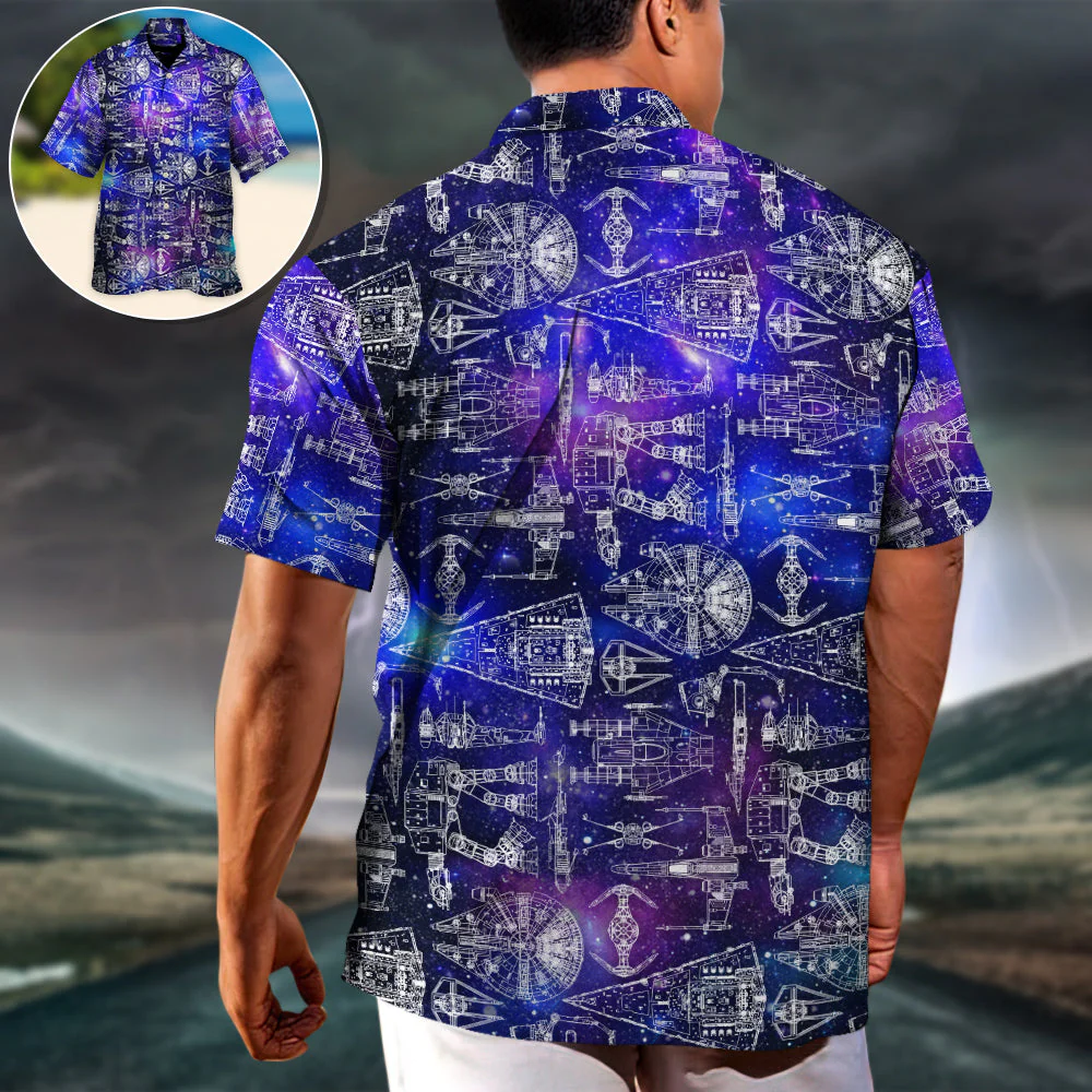 Starwars Galaxy - Hawaiian Shirt For Men, Women, Kids - Image 3