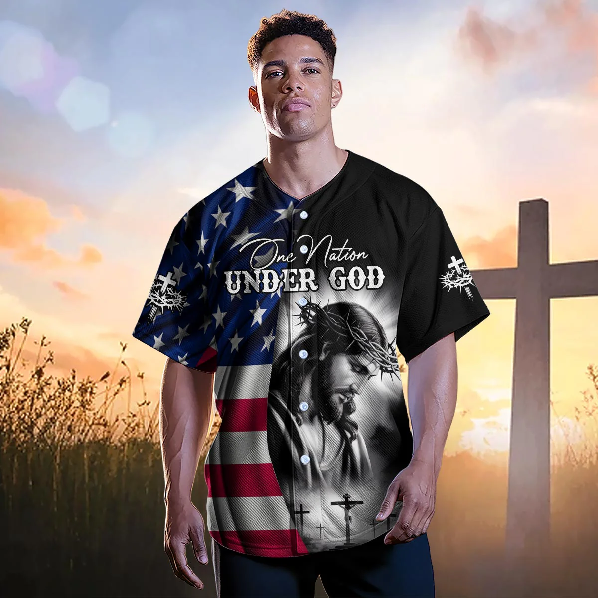One Nation Under God Baseball Jersey Bundle - Image 11