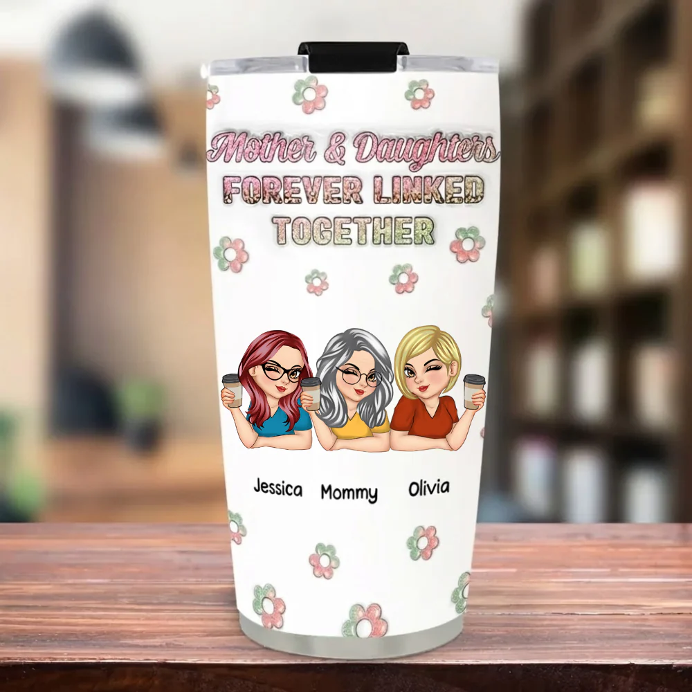 Our Love For You Is Unbreakable Mom - Personalized Stainless Steel Tumbler - Gift For Mom, Mother's Day | CLGOD04 HN02 - Image 2
