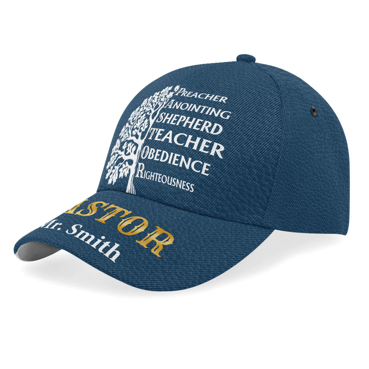 Our Pastor - Personalized Classic Cap - Gift For Him, Self Gift TD118 - Image 2