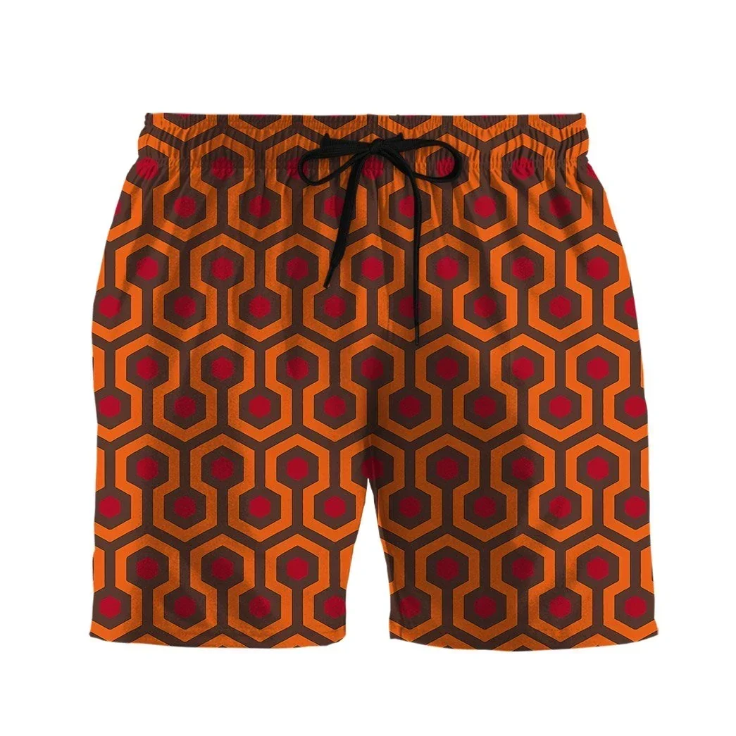 Overlook Hotel Carpet The Shining Cosplay - Beach Short PN201006Lb