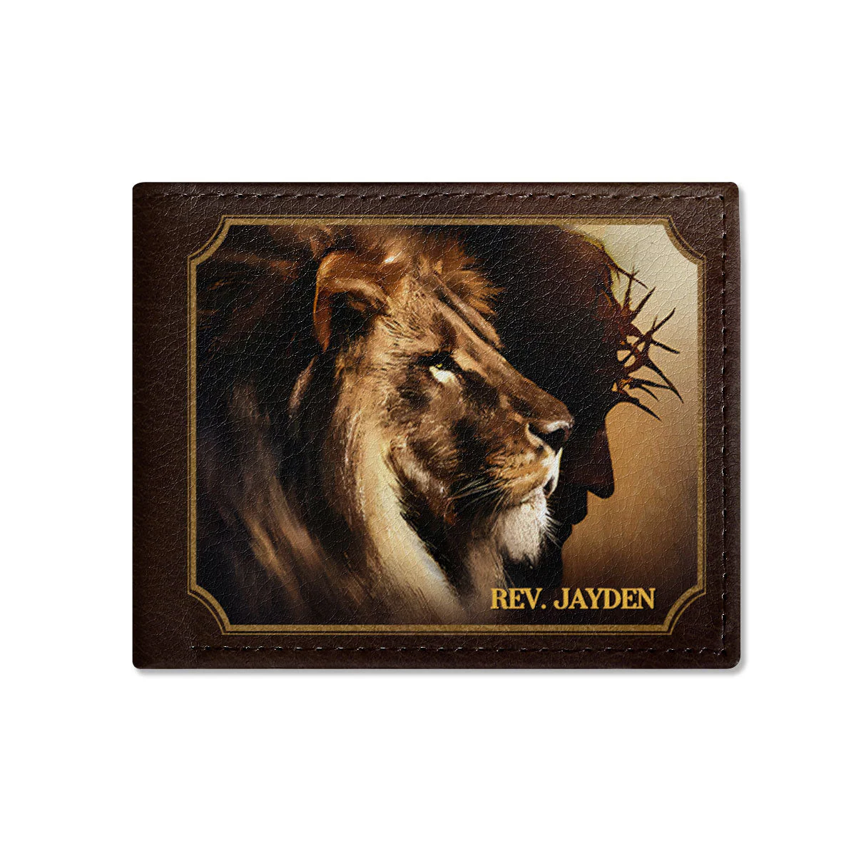 Pastor Preacher Anointing Shepherd Teacher Obedience Righteousness - Personalized Folded Wallet For Men - Image 2